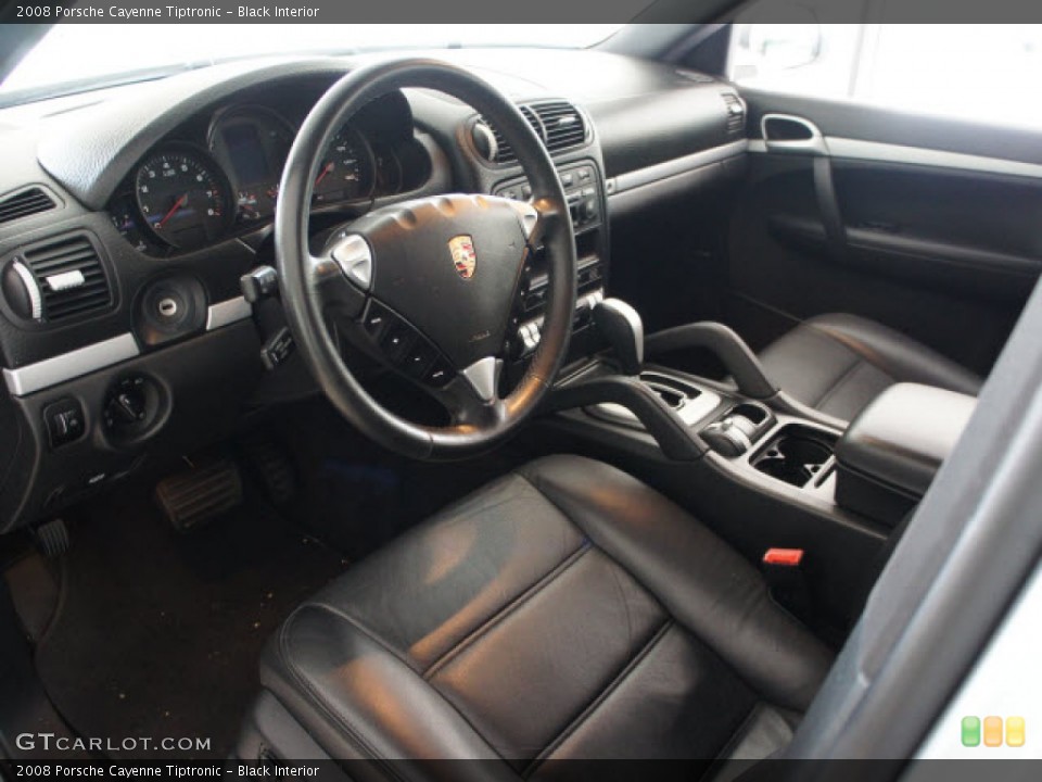 Black Interior Dashboard for the 2008 Porsche Cayenne Tiptronic #56121524