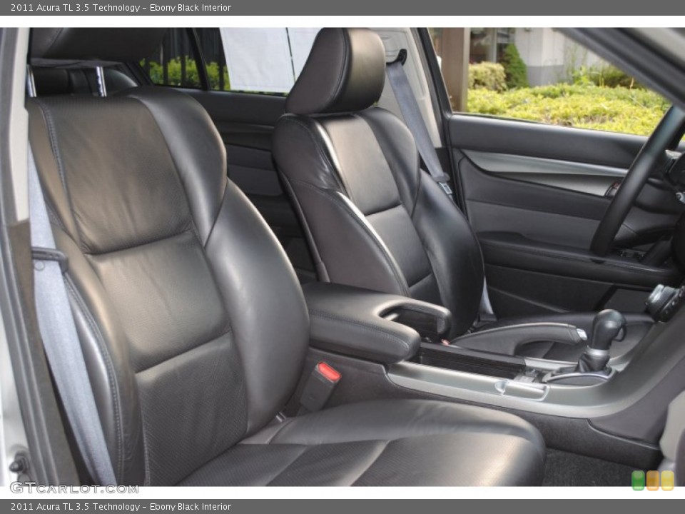 Ebony Black Interior Photo for the 2011 Acura TL 3.5 Technology #56122828