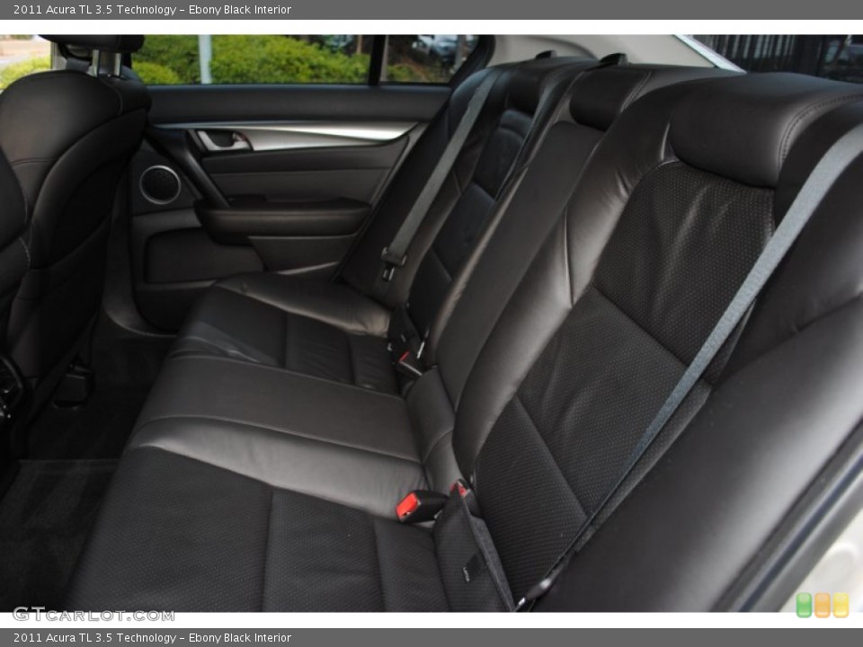 Ebony Black Interior Photo for the 2011 Acura TL 3.5 Technology #56122895