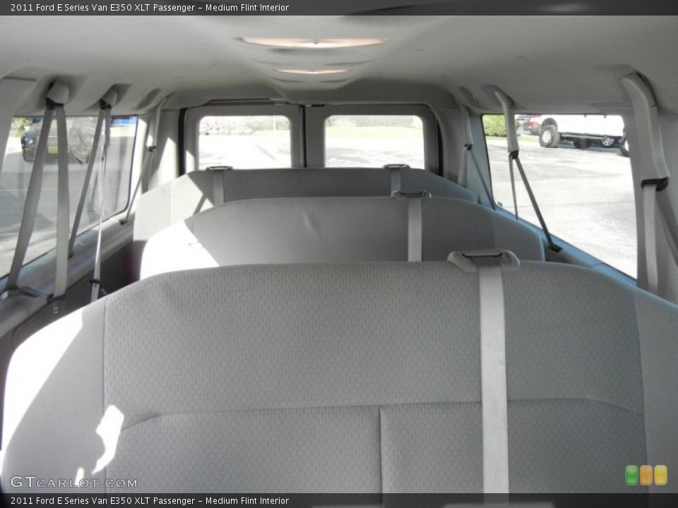 Medium Flint Interior Photo for the 2011 Ford E Series Van E350 XLT Passenger #56123741