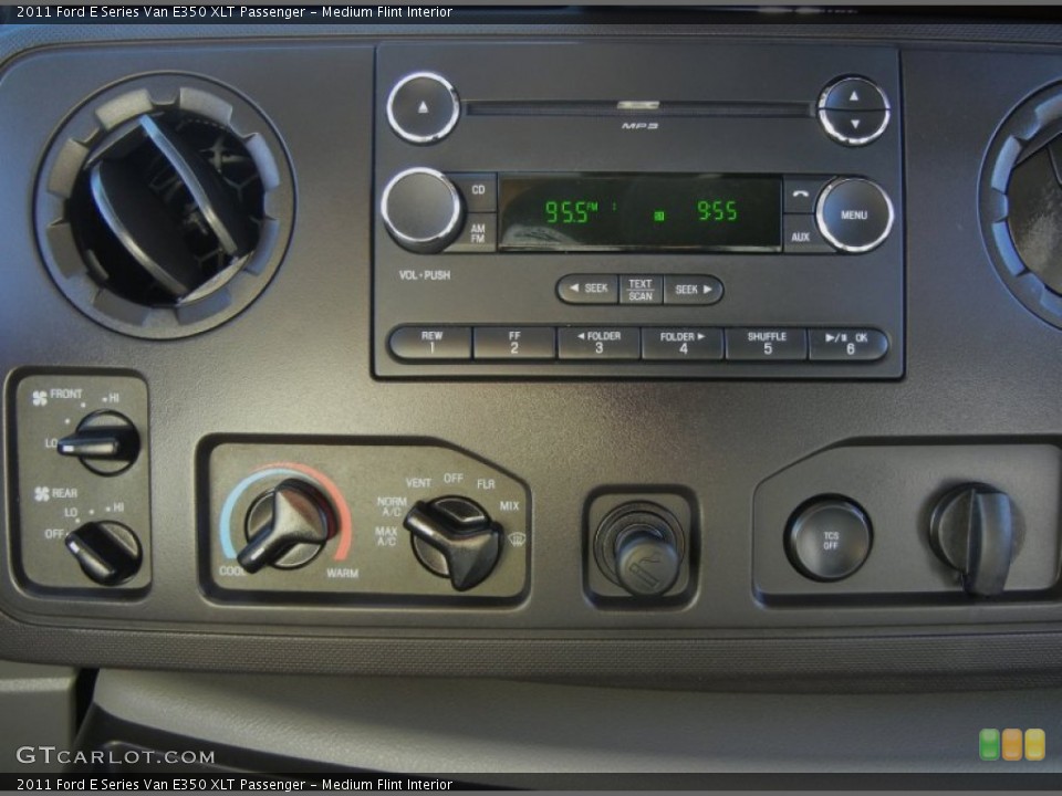 Medium Flint Interior Audio System for the 2011 Ford E Series Van E350 XLT Passenger #56123768