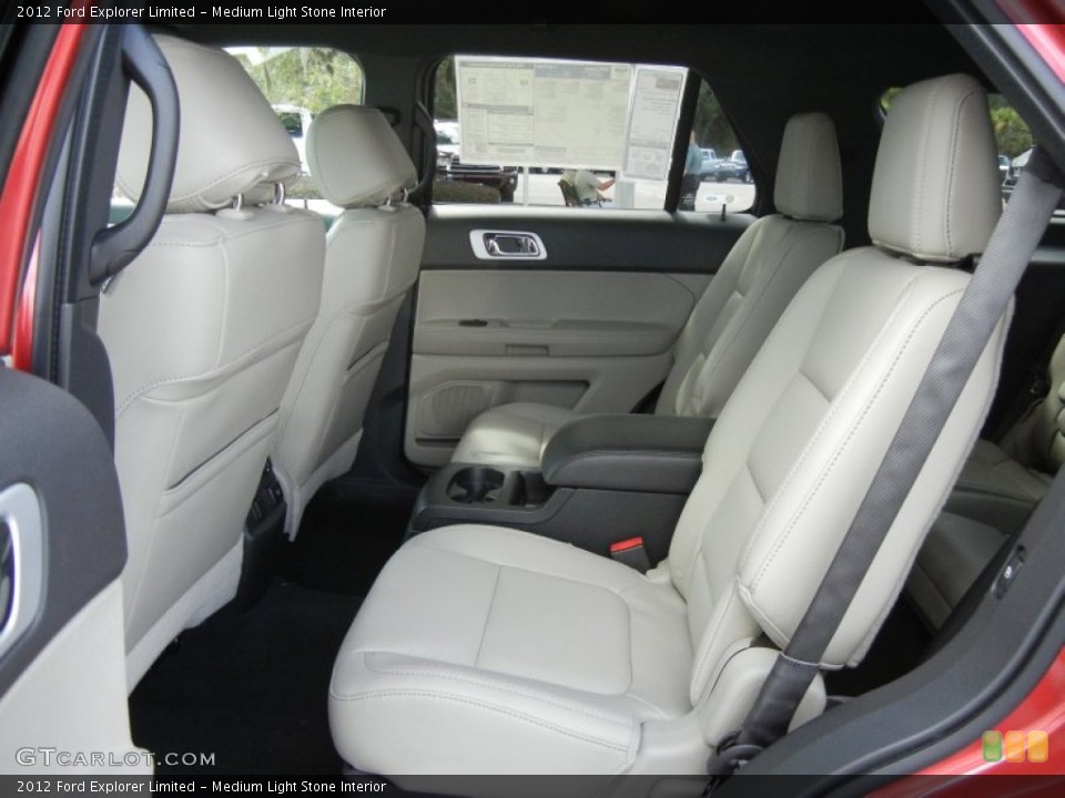 Medium Light Stone Interior Photo for the 2012 Ford Explorer Limited #56125613