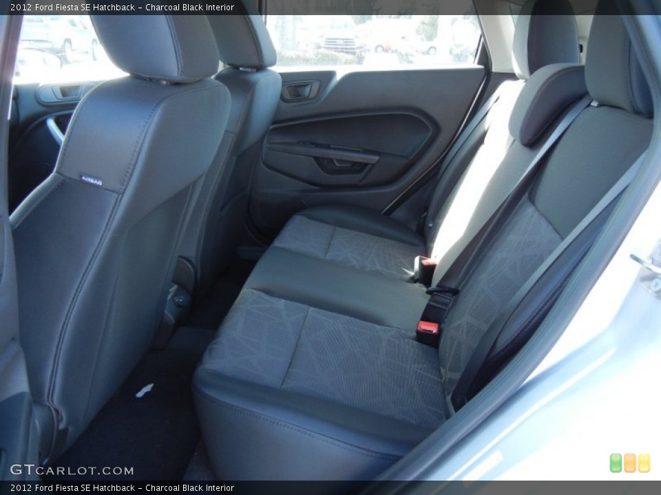 Charcoal Black Interior Photo for the 2012 Ford Fiesta SE Hatchback #56125931