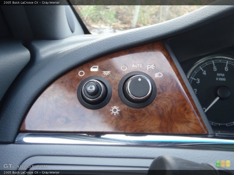 Gray Interior Controls for the 2005 Buick LaCrosse CX #56126825