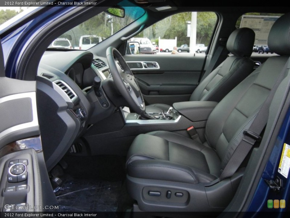 Charcoal Black Interior Photo for the 2012 Ford Explorer Limited #56126906
