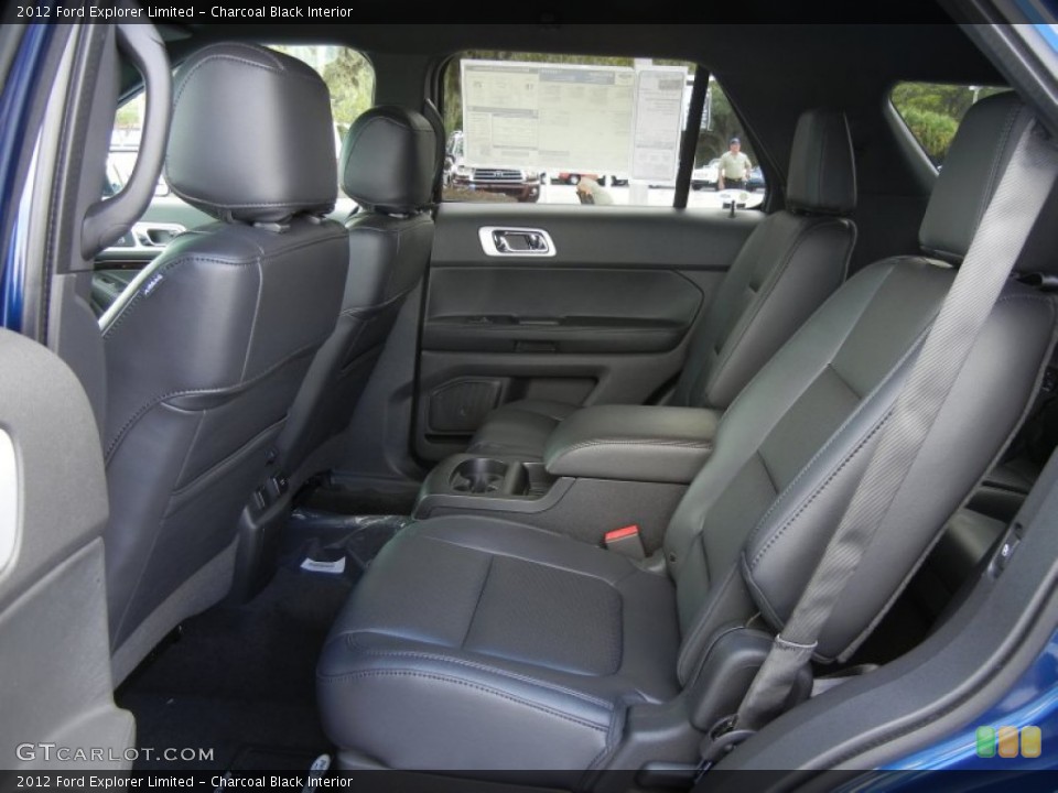 Charcoal Black Interior Photo for the 2012 Ford Explorer Limited #56126912
