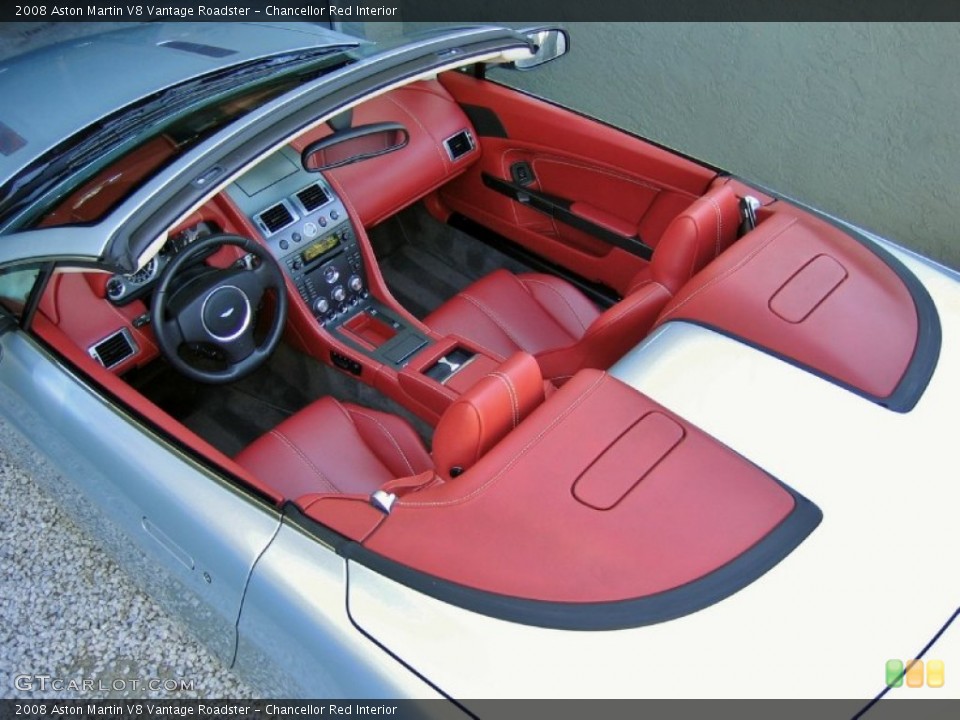 Chancellor Red Interior Photo for the 2008 Aston Martin V8 Vantage Roadster #56129233