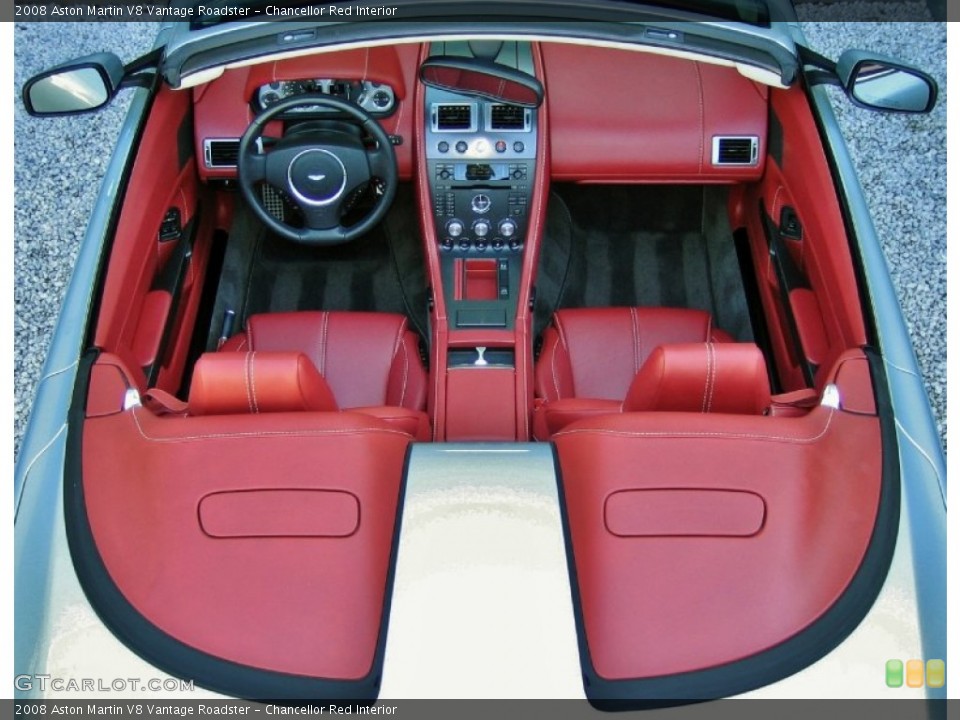 Chancellor Red Interior Photo for the 2008 Aston Martin V8 Vantage Roadster #56129243