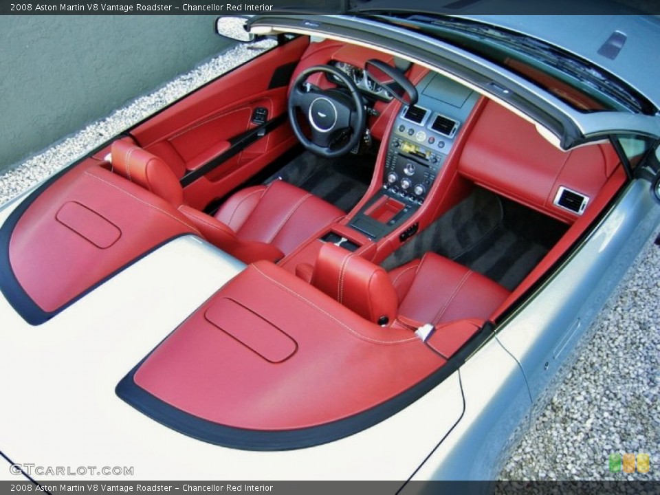 Chancellor Red Interior Photo for the 2008 Aston Martin V8 Vantage Roadster #56129252