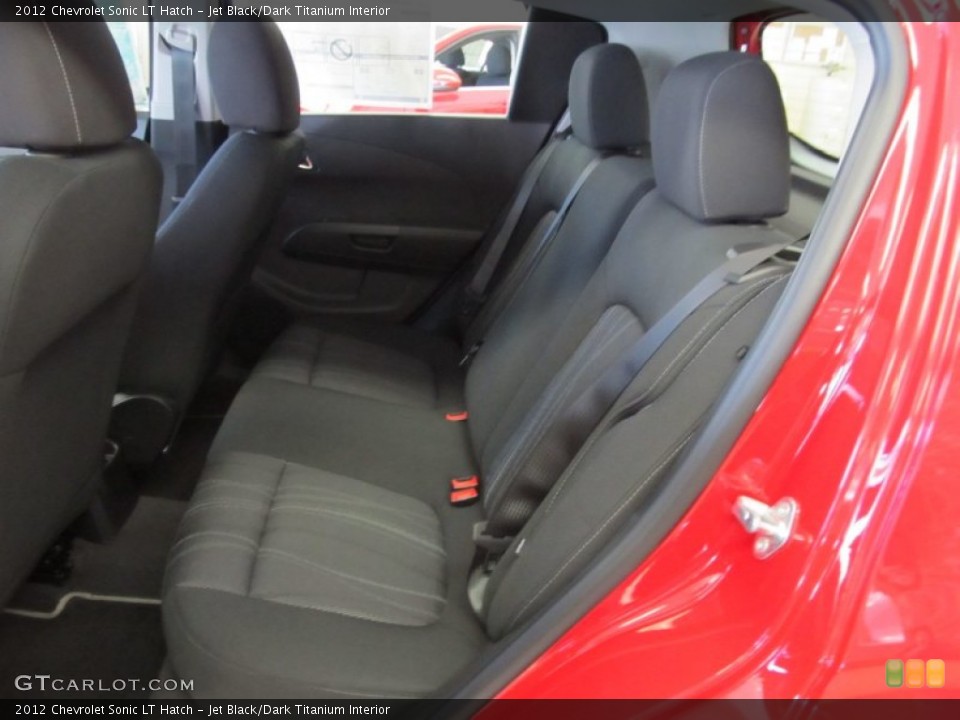 Jet Black/Dark Titanium Interior Photo for the 2012 Chevrolet Sonic LT Hatch #56129777