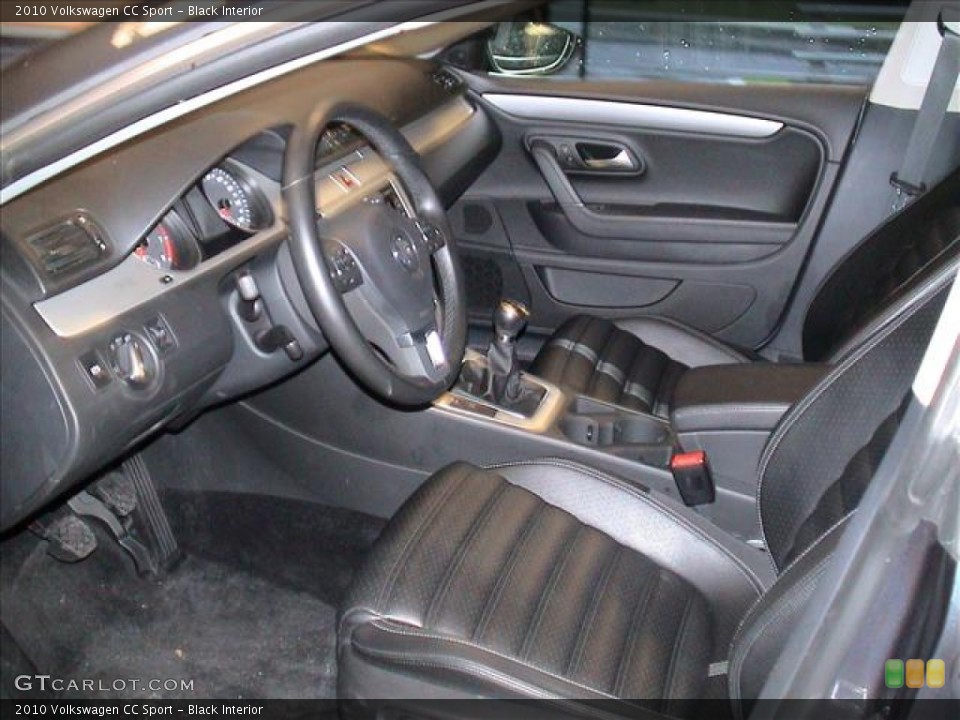 Black Interior Photo for the 2010 Volkswagen CC Sport #56131043