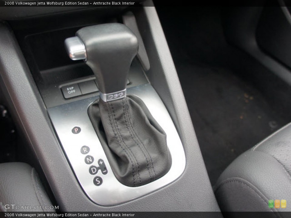 Anthracite Black Interior Transmission for the 2008 Volkswagen Jetta Wolfsburg Edition Sedan #56131370