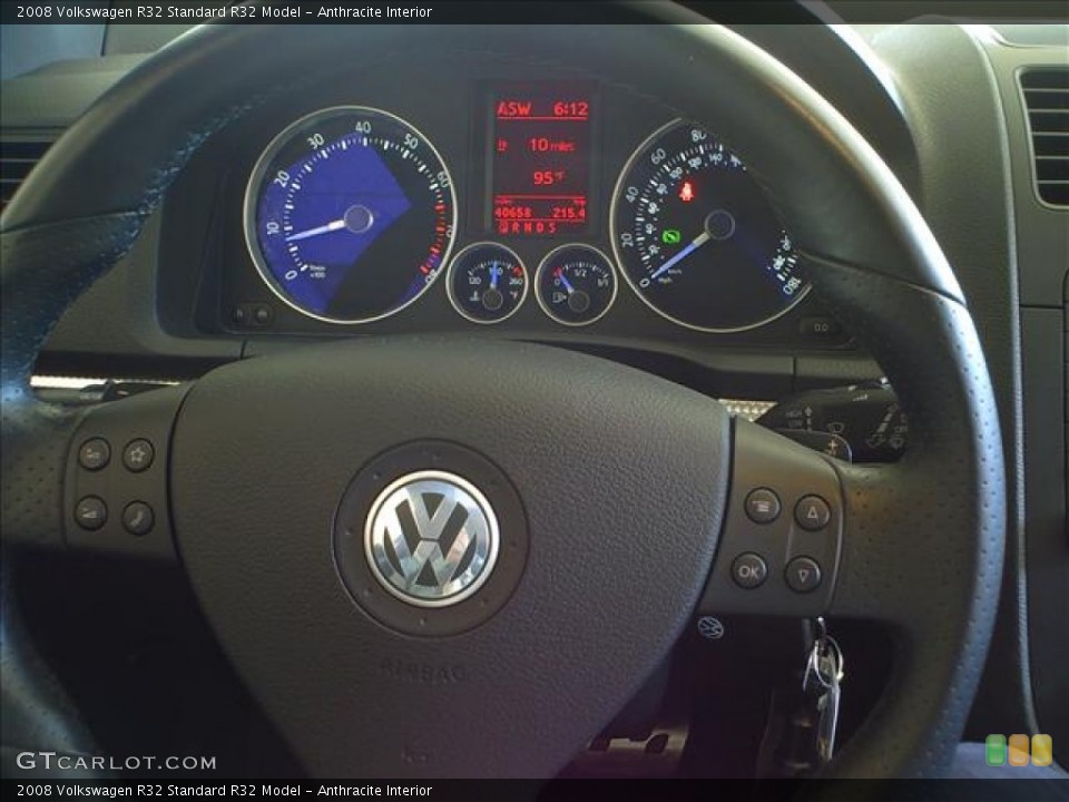 Anthracite Interior Gauges for the 2008 Volkswagen R32  #56131433