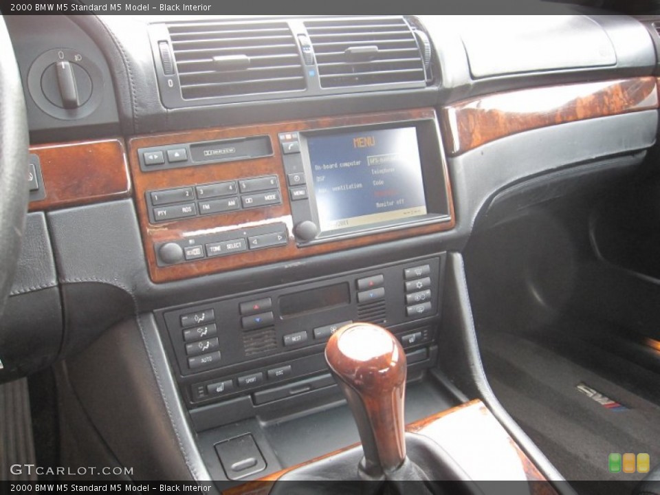 Black Interior Controls for the 2000 BMW M5  #56131601