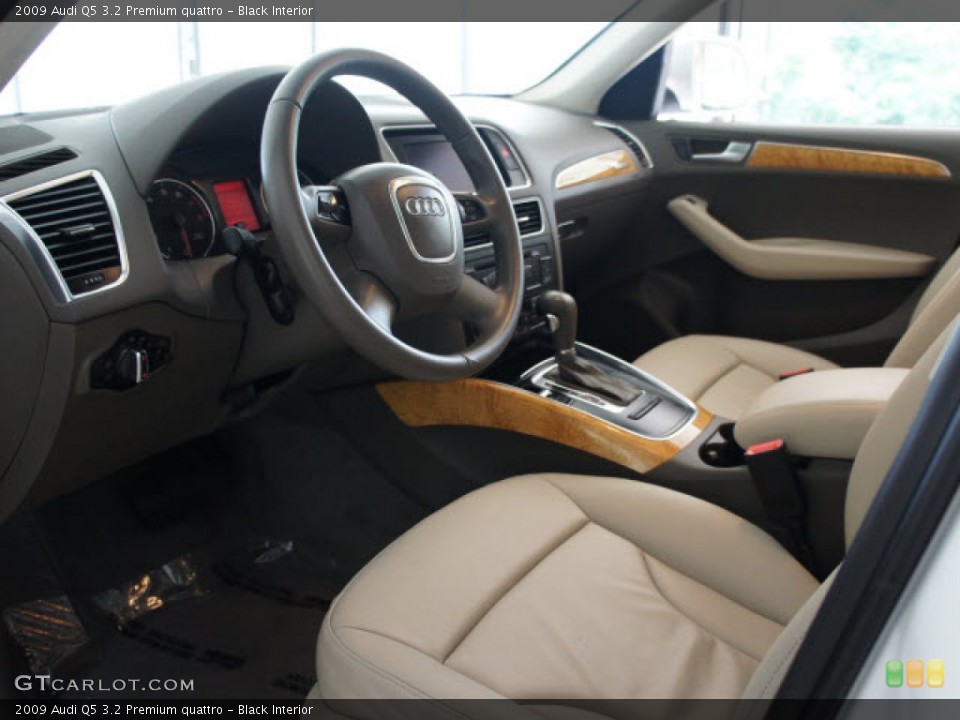 Black Interior Photo for the 2009 Audi Q5 3.2 Premium quattro #56131754