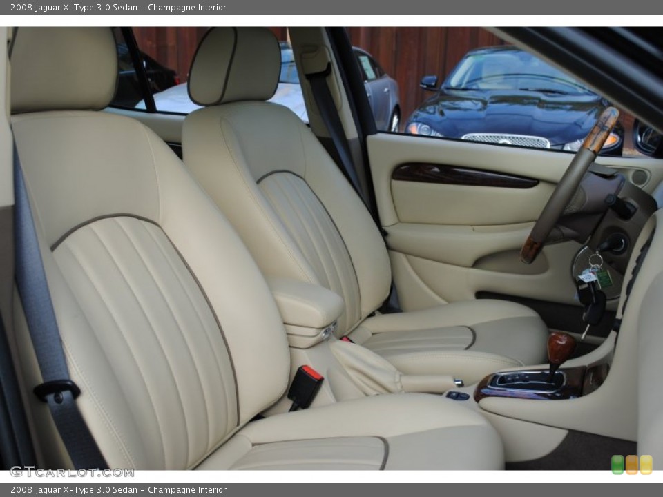 Champagne Interior Photo for the 2008 Jaguar X-Type 3.0 Sedan #56131964