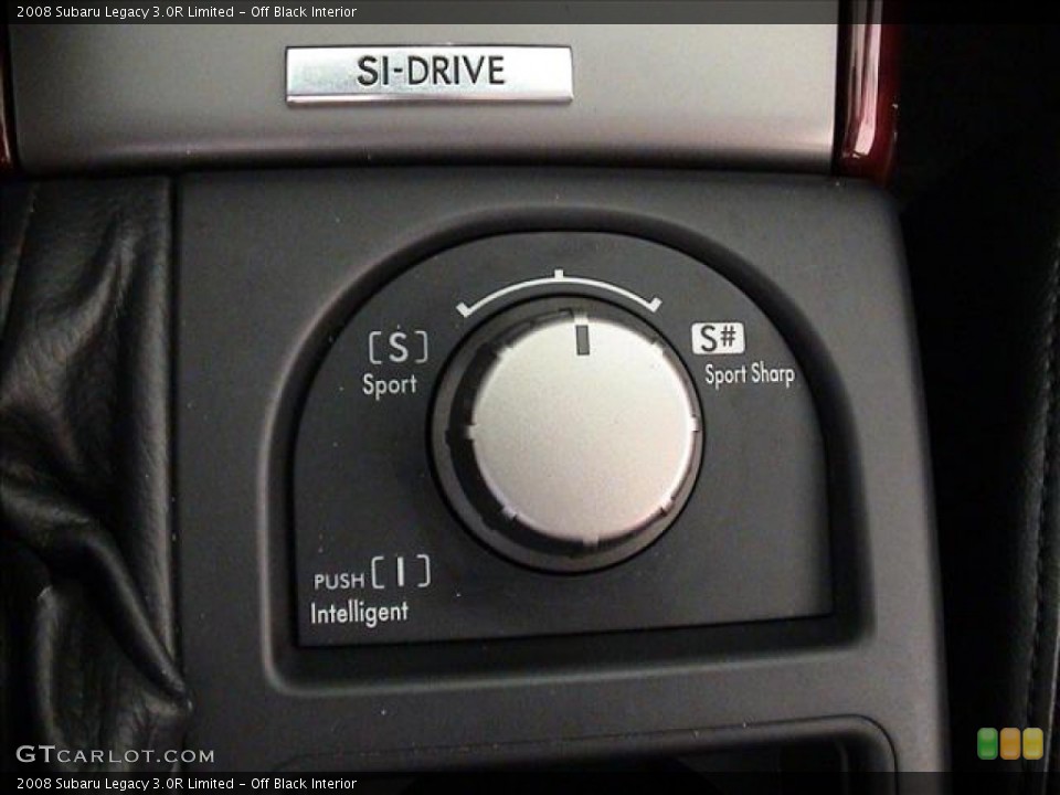 Off Black Interior Controls for the 2008 Subaru Legacy 3.0R Limited #56133230