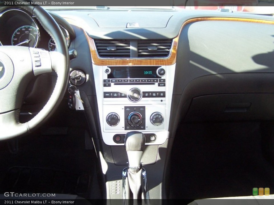 Ebony Interior Controls for the 2011 Chevrolet Malibu LT #56135408
