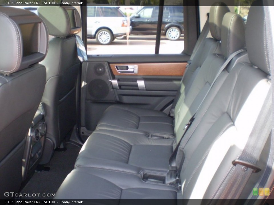 Ebony Interior Photo for the 2012 Land Rover LR4 HSE LUX #56135640