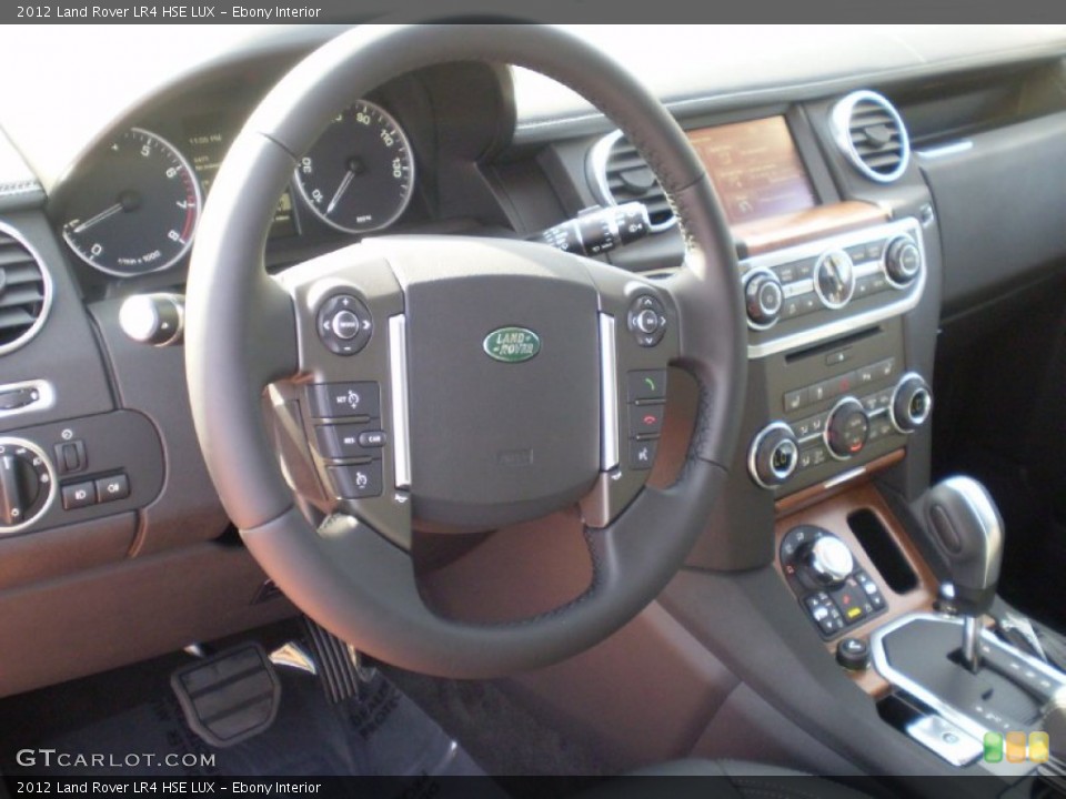 Ebony Interior Dashboard for the 2012 Land Rover LR4 HSE LUX #56135666