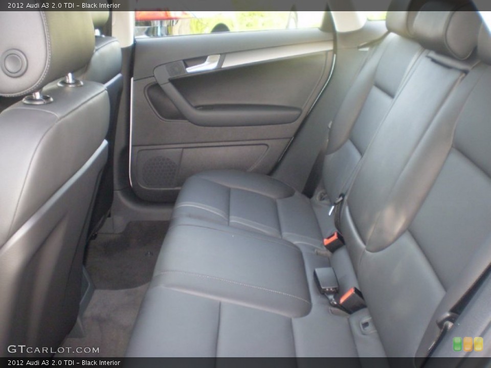 Black Interior Photo for the 2012 Audi A3 2.0 TDI #56135795