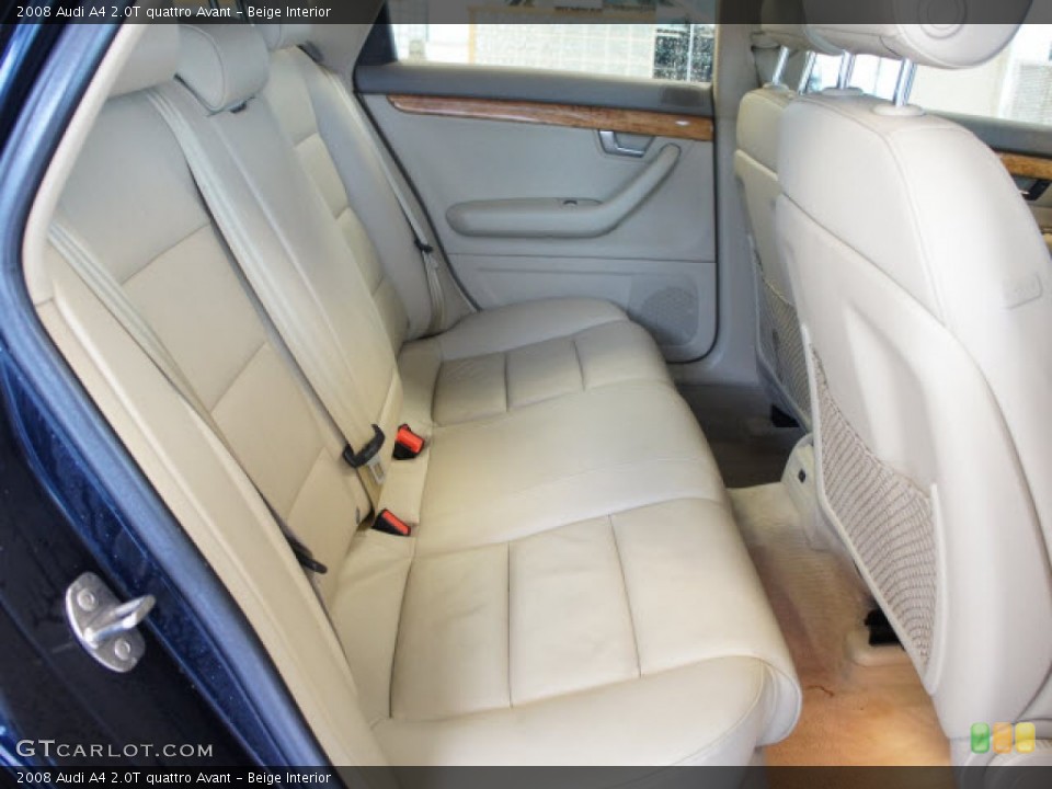 Beige Interior Photo for the 2008 Audi A4 2.0T quattro Avant #56136152