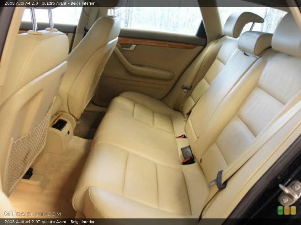 Beige Interior Photo for the 2008 Audi A4 2.0T quattro Avant #56136212