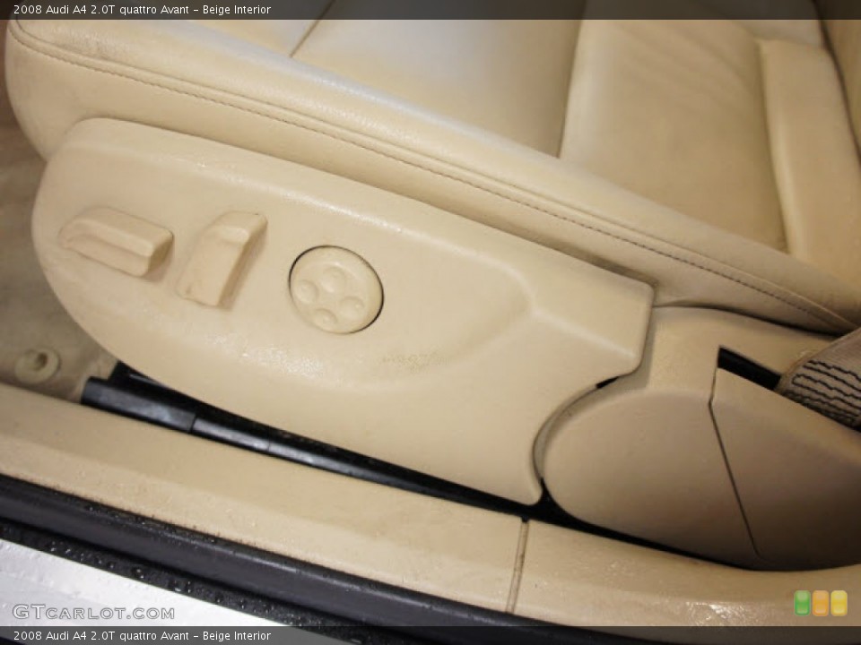 Beige Interior Controls for the 2008 Audi A4 2.0T quattro Avant #56136245