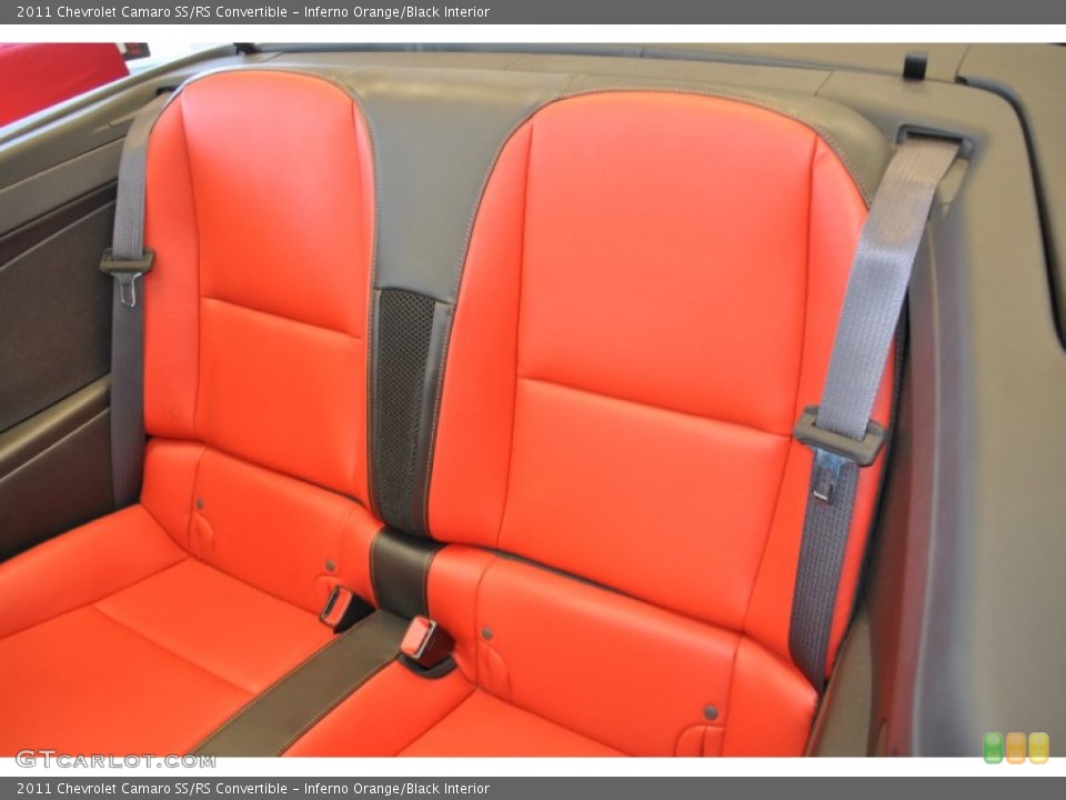 Inferno Orange/Black Interior Photo for the 2011 Chevrolet Camaro SS/RS Convertible #56136503