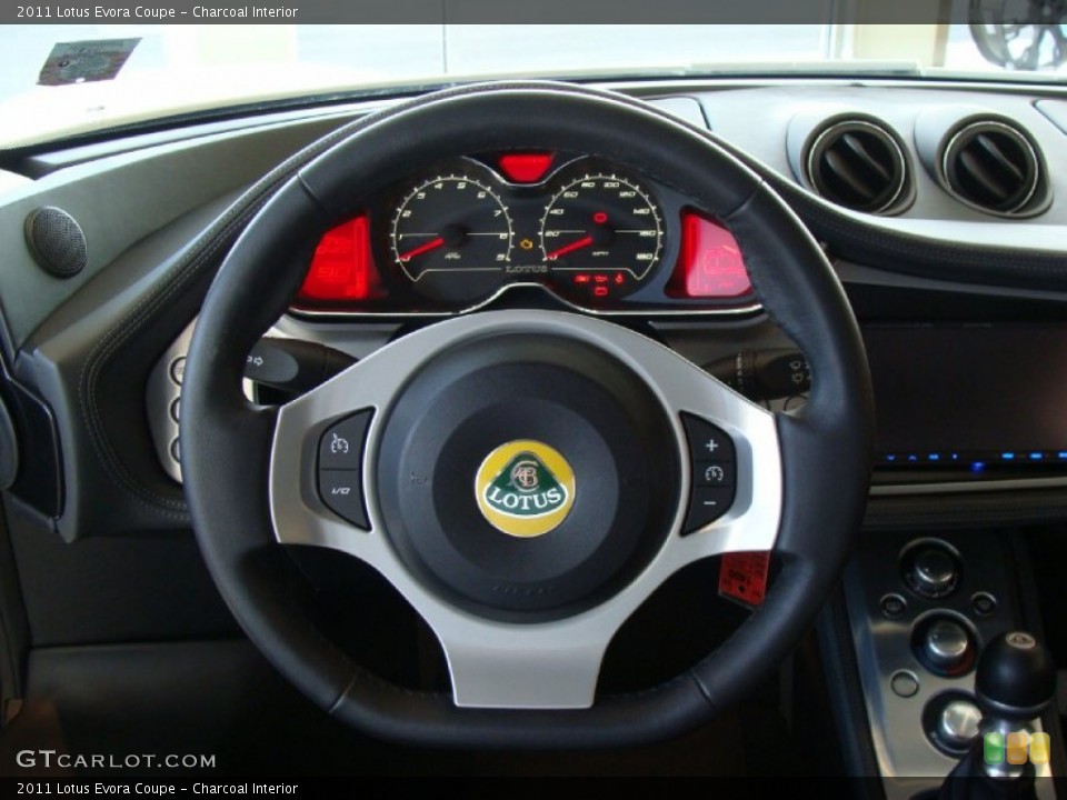 Charcoal Interior Steering Wheel for the 2011 Lotus Evora Coupe #56136728