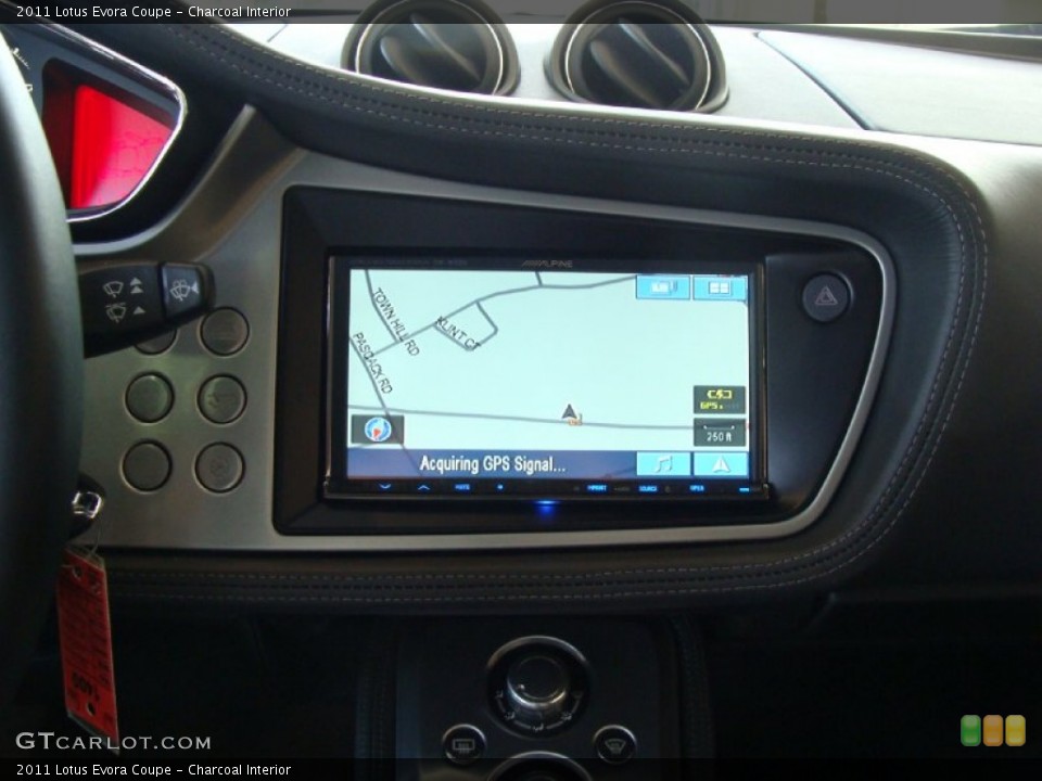 Charcoal Interior Navigation for the 2011 Lotus Evora Coupe #56136740