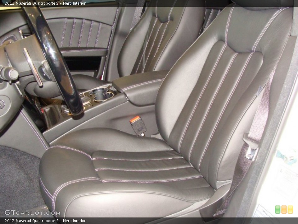 Nero Interior Photo for the 2012 Maserati Quattroporte S #56137010