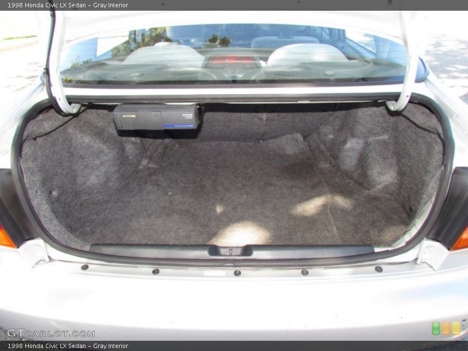 Gray Interior Trunk for the 1998 Honda Civic LX Sedan #56137286