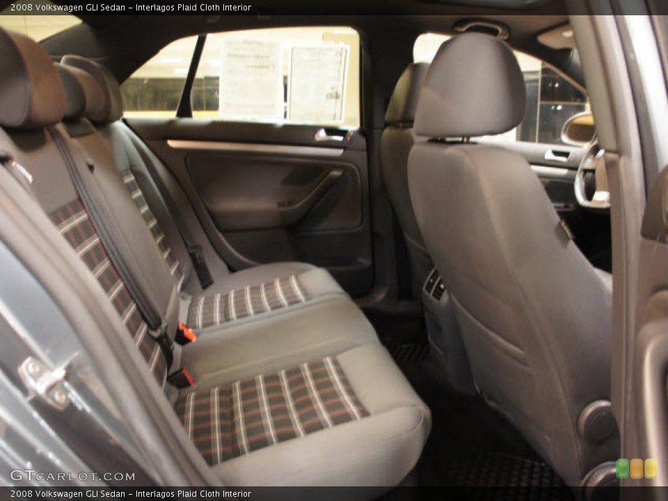 Interlagos Plaid Cloth Interior Photo for the 2008 Volkswagen GLI Sedan #56138142
