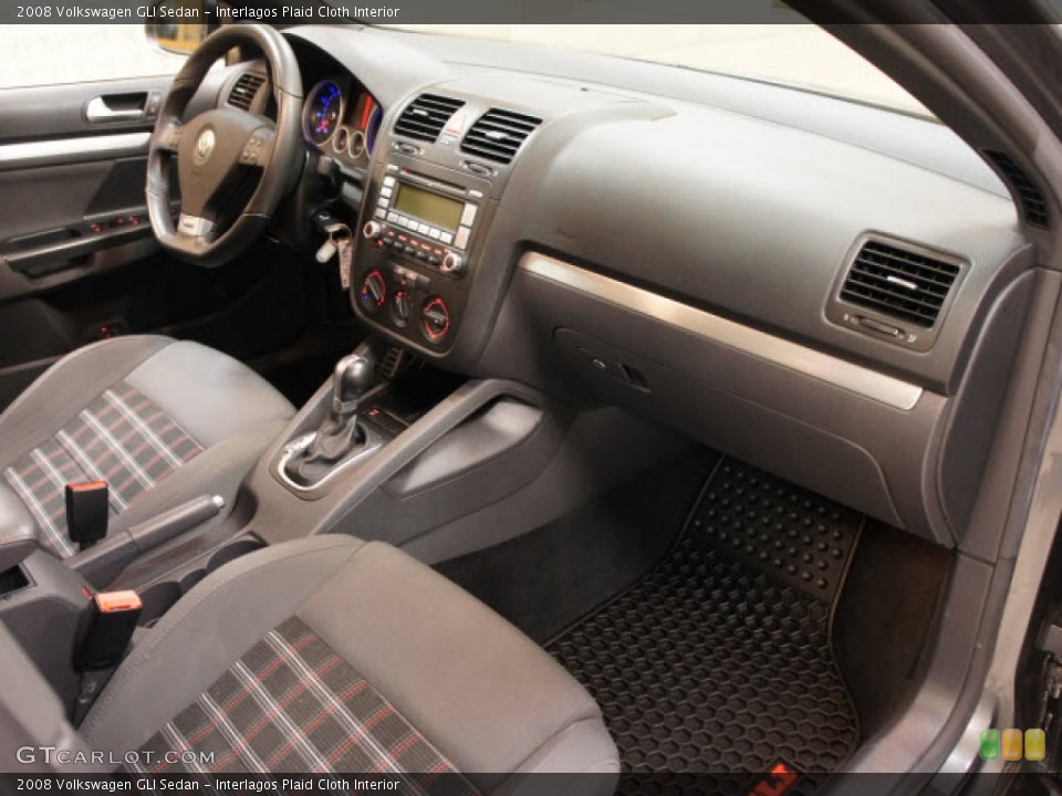 Interlagos Plaid Cloth Interior Dashboard for the 2008 Volkswagen GLI Sedan #56138159