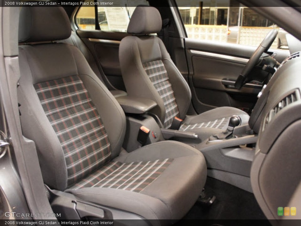 Interlagos Plaid Cloth Interior Photo for the 2008 Volkswagen GLI Sedan #56138168