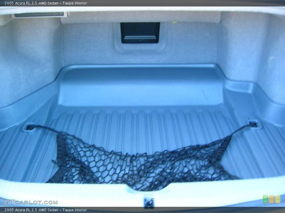 Taupe Interior Trunk for the 2005 Acura RL 3.5 AWD Sedan #5613833