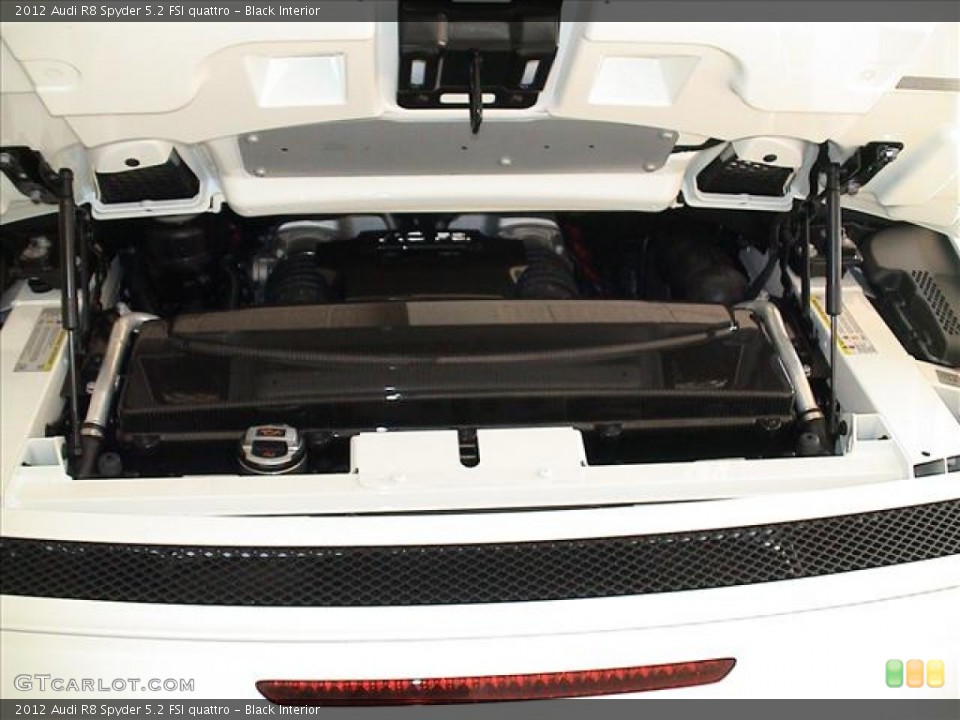 Black Interior Trunk for the 2012 Audi R8 Spyder 5.2 FSI quattro #56139360