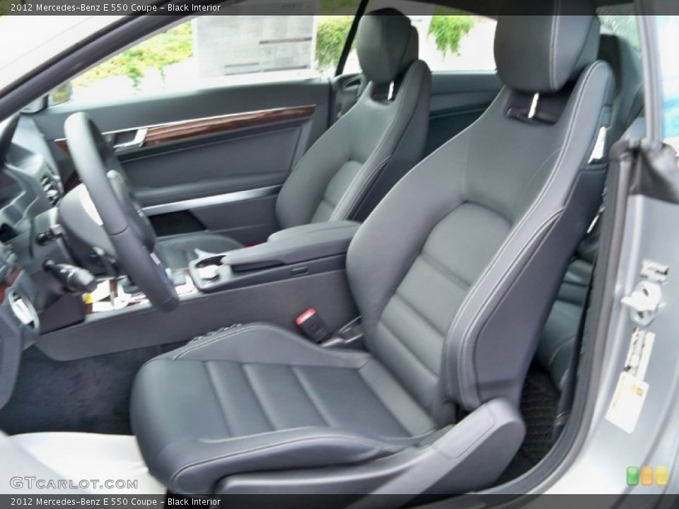 Black Interior Photo for the 2012 Mercedes-Benz E 550 Coupe #56139419