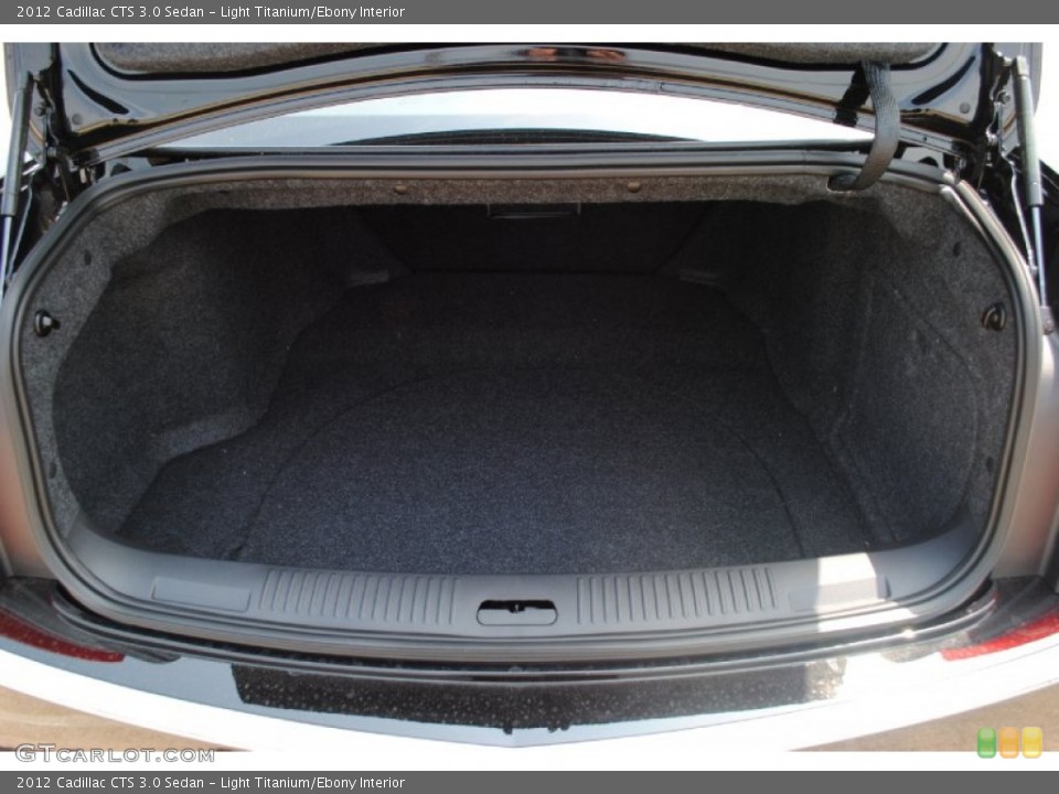 Light Titanium/Ebony Interior Trunk for the 2012 Cadillac CTS 3.0 Sedan #56139641