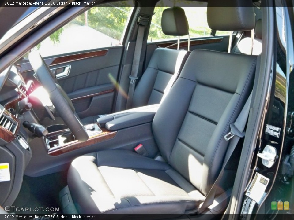 Black Interior Photo for the 2012 Mercedes-Benz E 350 Sedan #56140082