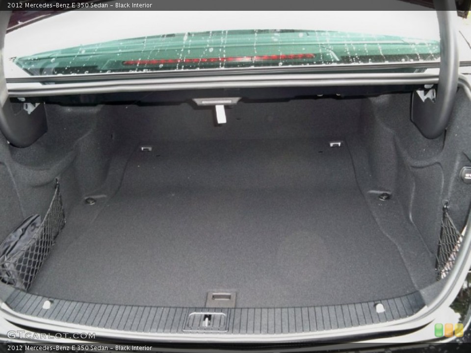 Black Interior Trunk for the 2012 Mercedes-Benz E 350 Sedan #56140195