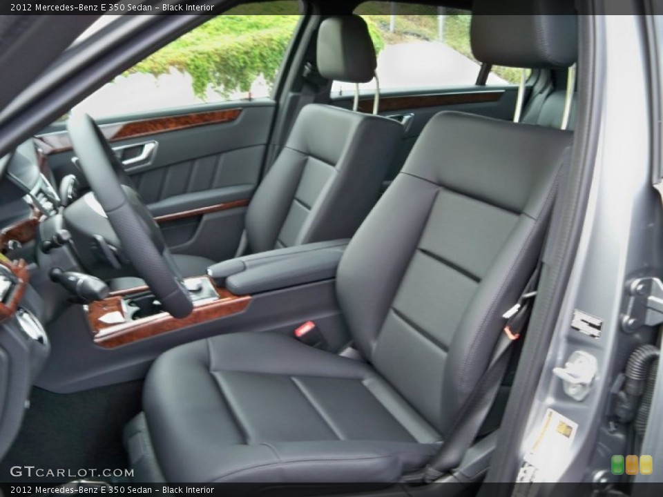 Black Interior Photo for the 2012 Mercedes-Benz E 350 Sedan #56140295