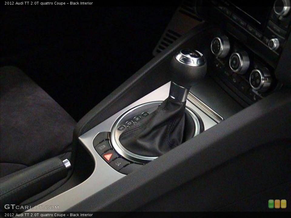 Black Interior Transmission for the 2012 Audi TT 2.0T quattro Coupe #56141621