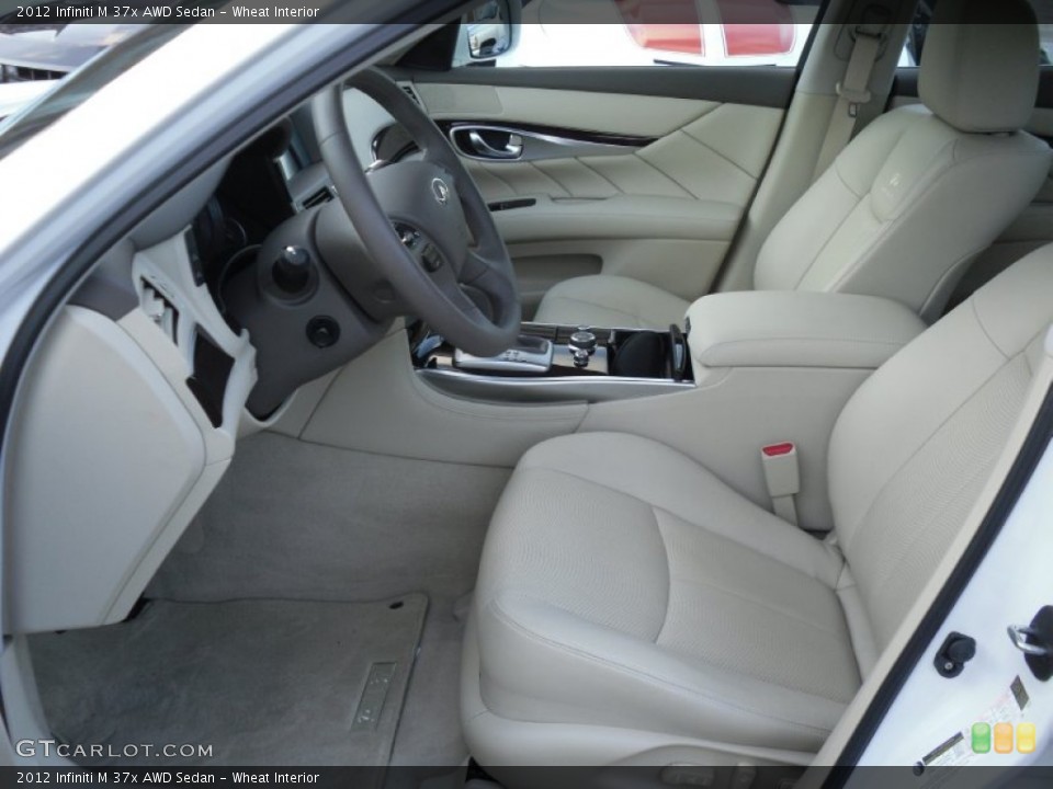 Wheat Interior Photo for the 2012 Infiniti M 37x AWD Sedan #56143259