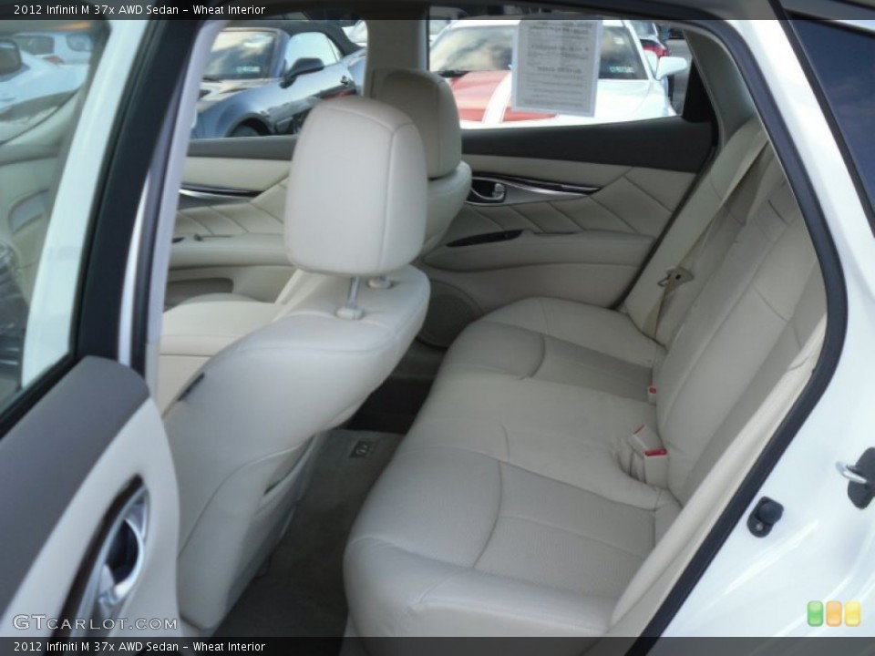 Wheat Interior Photo for the 2012 Infiniti M 37x AWD Sedan #56143268
