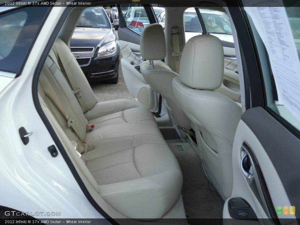 Wheat Interior Photo for the 2012 Infiniti M 37x AWD Sedan #56143274