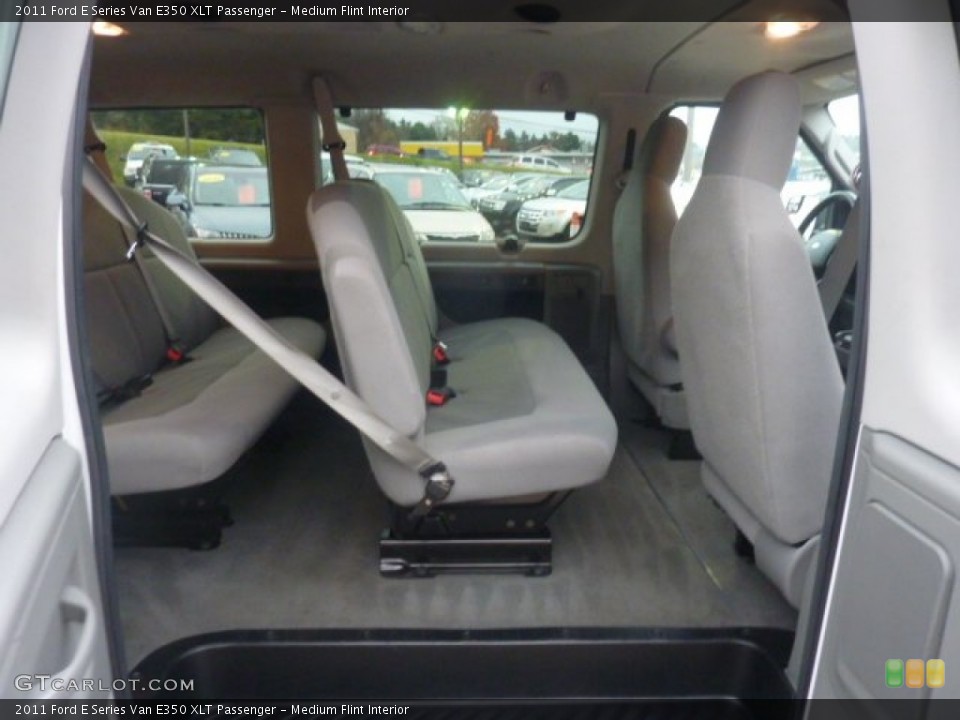 Medium Flint Interior Photo for the 2011 Ford E Series Van E350 XLT Passenger #56145153