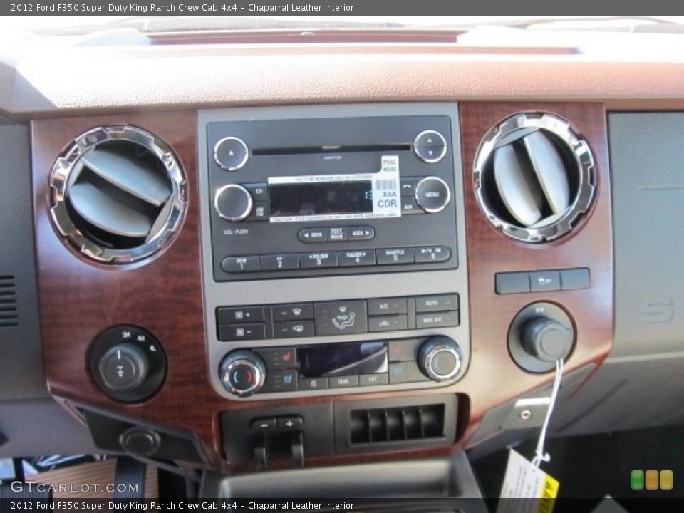 Chaparral Leather Interior Controls for the 2012 Ford F350 Super Duty King Ranch Crew Cab 4x4 #56145557