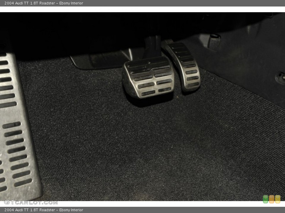 Ebony Interior Controls for the 2004 Audi TT 1.8T Roadster #56148359